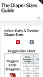 Mobile Screenshot of diaper-sizes.org